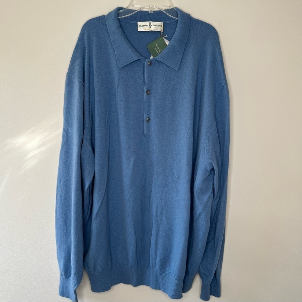 ! NWT. Fairway & Greene man’s Cashmere sweater